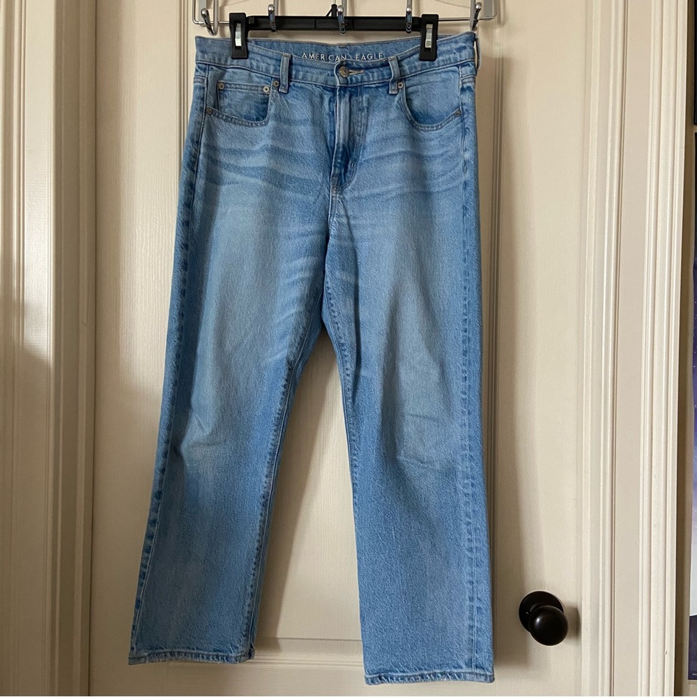 🌟American Eagle Super High-Rise Ankle Straight Jeans🌟